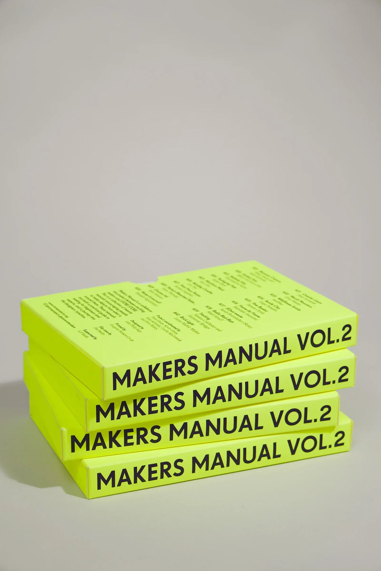 Makers Manuals Vol.2 – STORE STORE - STORE STORE