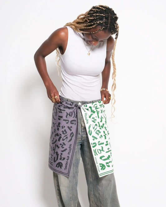 Calligraphy Scarf – Design Club - STORE STORE