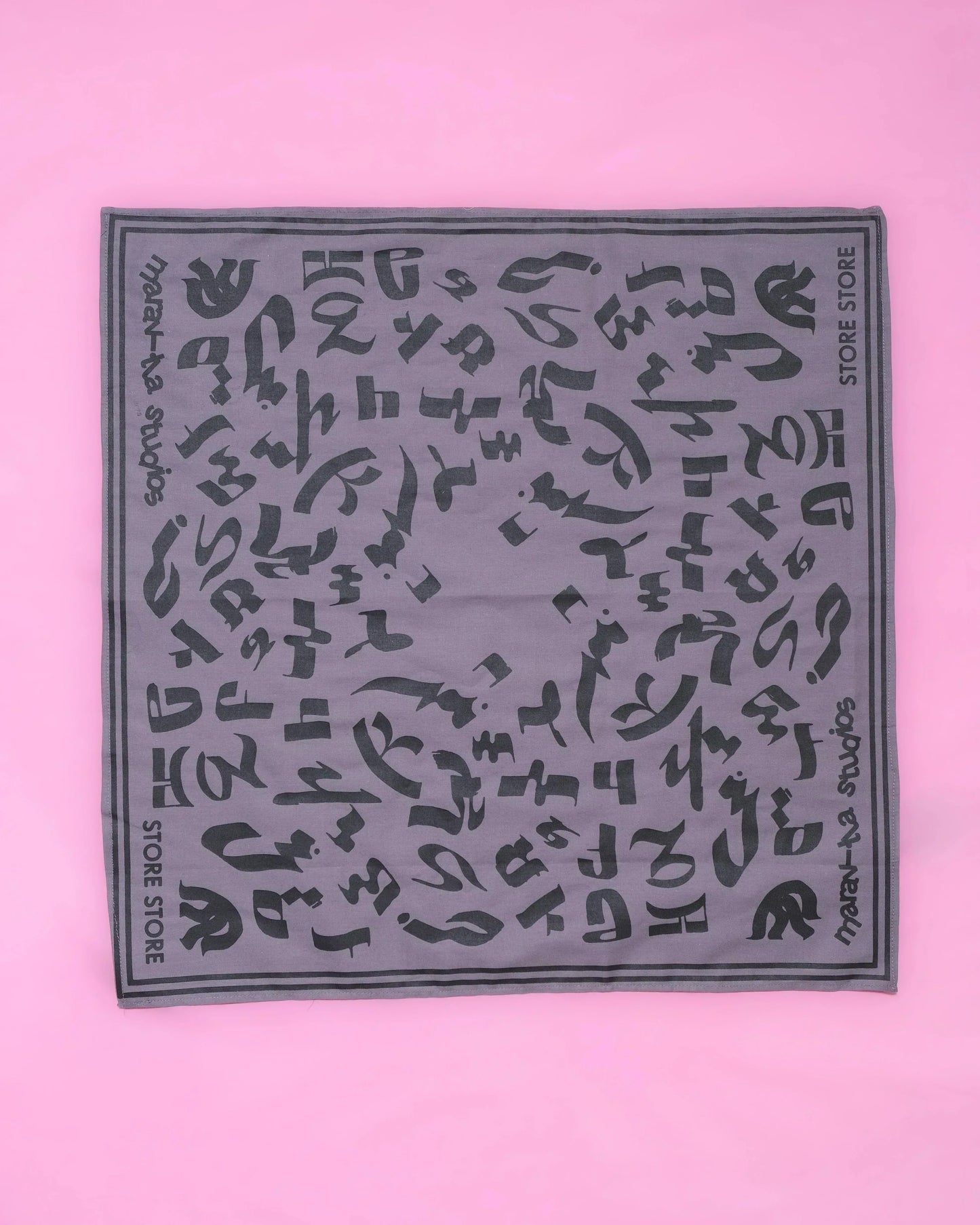 Calligraphy Scarf – Design Club - STORE STORE