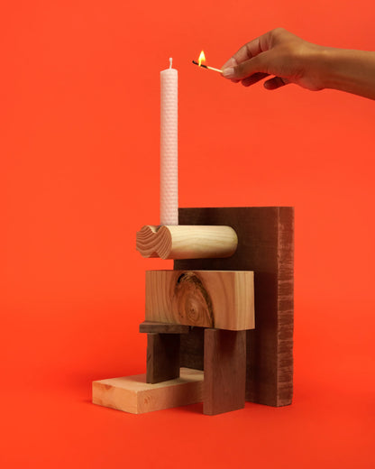 Scrap Wood Candleholders – Design Club - STORE STORE