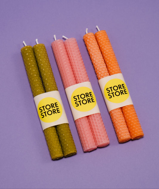 Beeswax Candles – STORE STORE